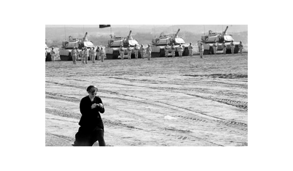 Journalism often happens at the edge of events — close enough to witness, distant enough to document.