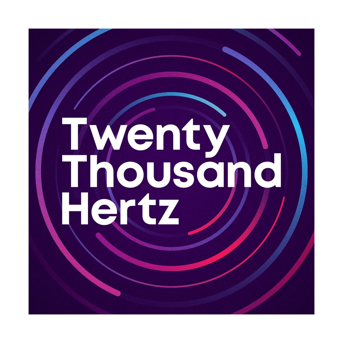 Twenty Thousand Hertz  Logo used for Hindenburg Pro's 10 best podcasts 2024