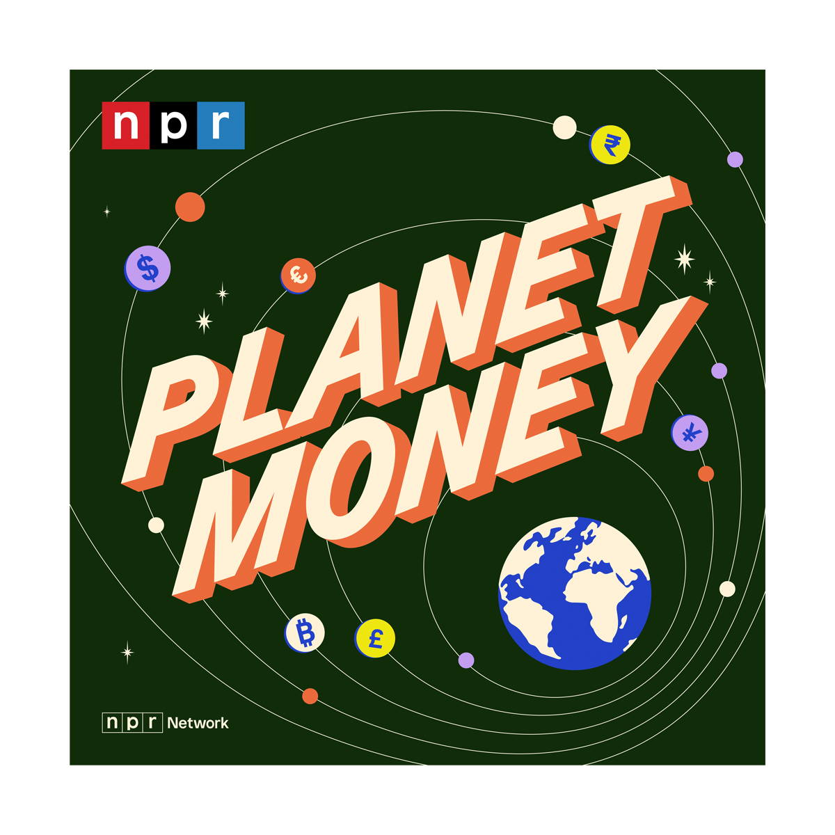 Planet Money Logo used for Hindenburg Pro's 10 best podcasts 2024