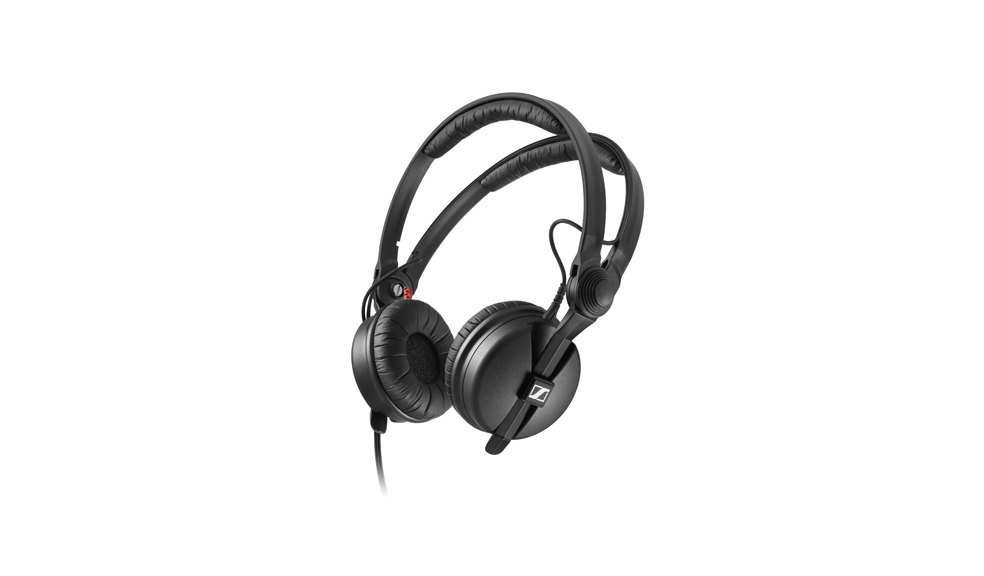 Hindenburg Systems Sennheiser HD 25 Headphones on White Background