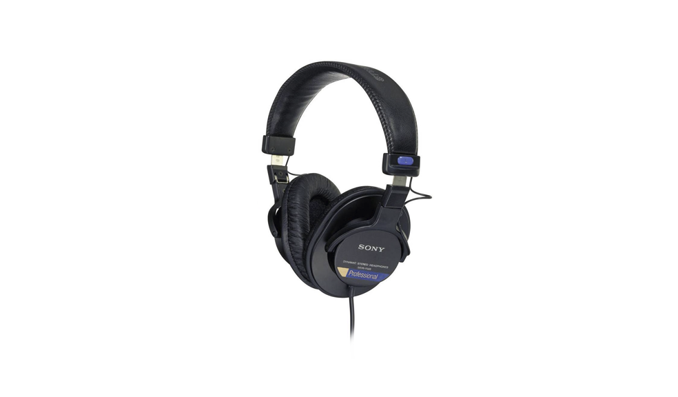 Hindenburg Systems Sony MDR 7506 Headphones on White Background